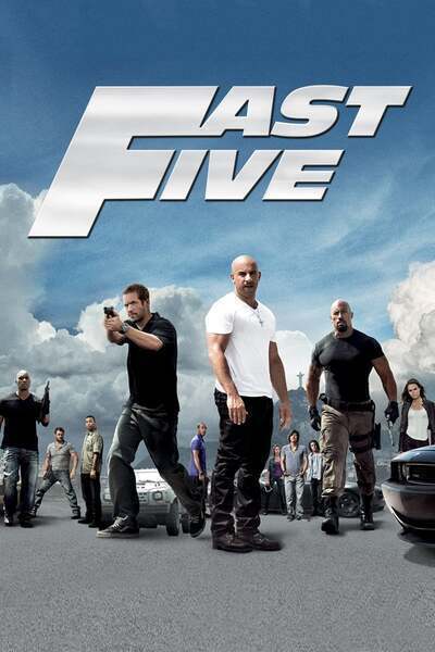 Fast Five Hindi Dubbed Movie Poster (2011)