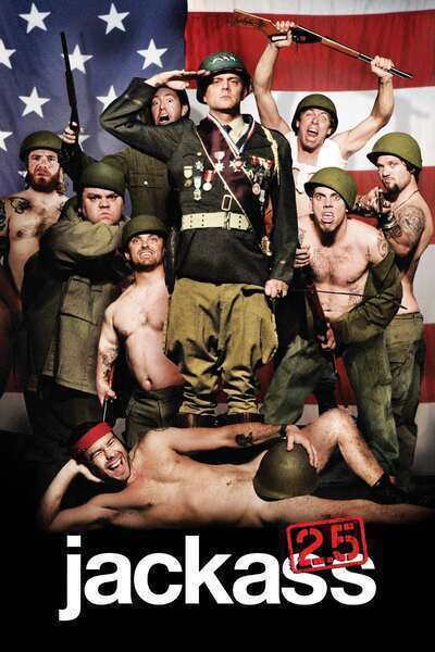 Jackass 2.5 Hindi Dubbed Movie Poster (2007)