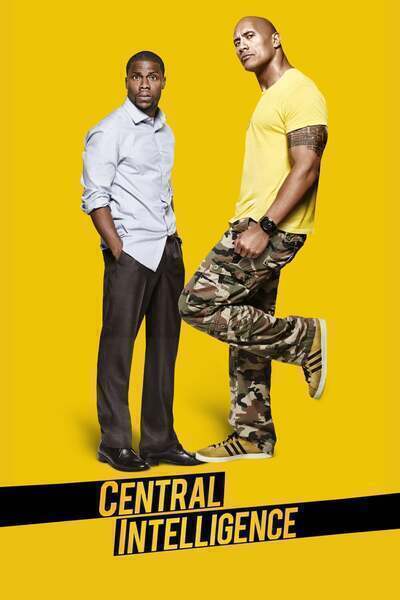 Central Intelligence Hindi Dubbed Movie Poster (2016)