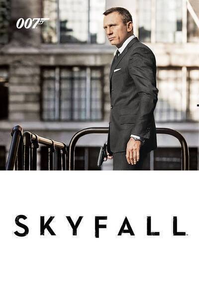 Skyfall Hindi Dubbed Movie Poster (2012)