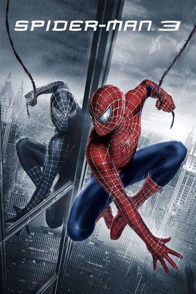Spider-Man 3 Hindi Dubbed Movie Poster (2007)