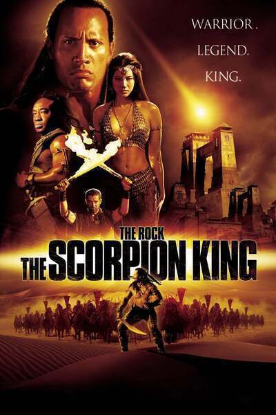 The Scorpion King Hindi Dubbed Movie Poster (2002)