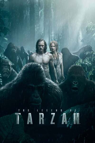 The Legend of Tarzan Hindi Dubbed Movie Poster (2016)