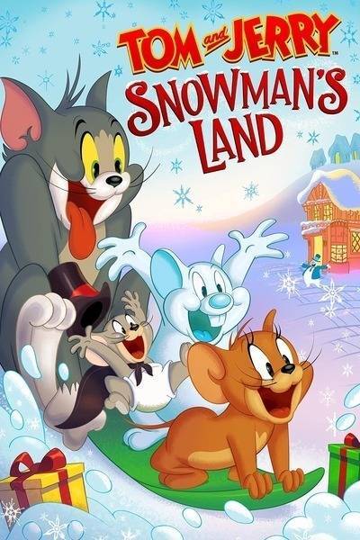 Tom and Jerry Snowman's Land Hindi Dubbed Movie Poster (2022)