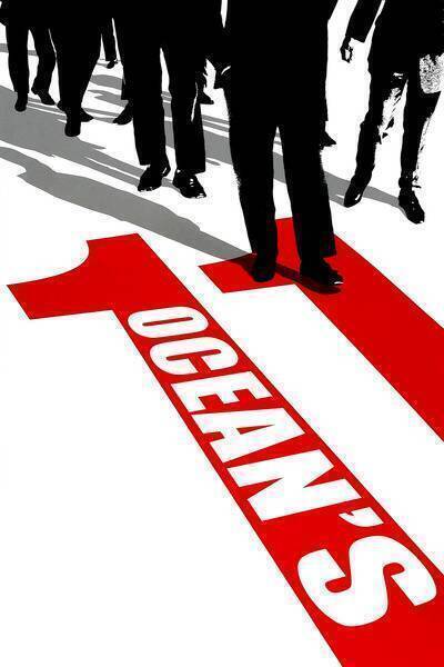 Ocean's Eleven Hindi Dubbed Movie Poster (2001)