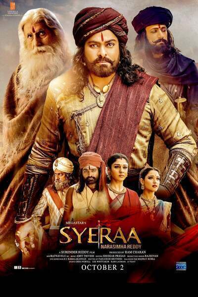 Sye Raa Narasimha Reddy Hindi Dubbed Movie Poster (2019)