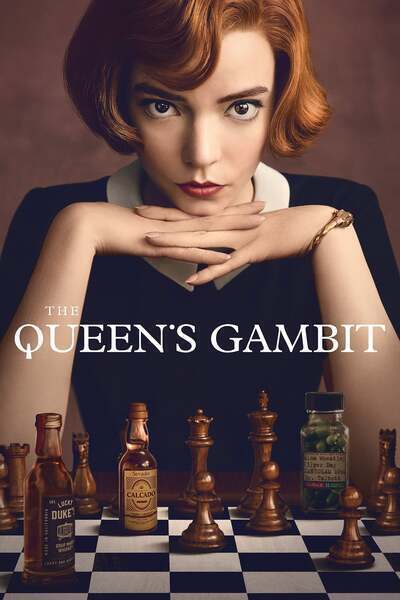 The Queen's Gambit Hindi Dubbed Movie Poster (2020)