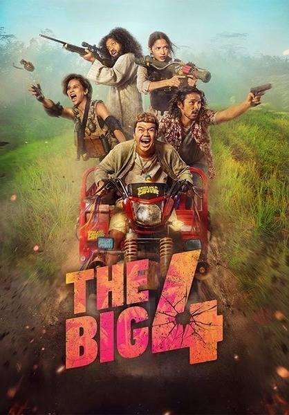 The Big 4 Hindi Dubbed Movie Poster (2022)