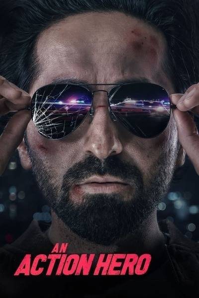 An Action Hero Hindi Dubbed Movie Poster (2022)