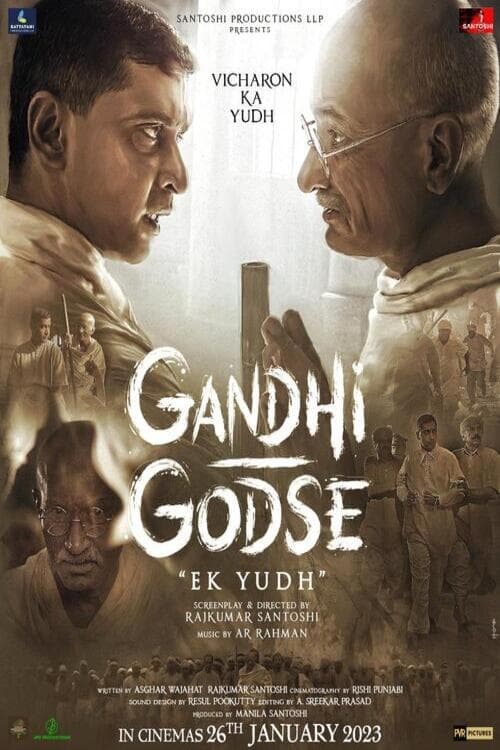 Gandhi Godse Ek Yudh Hindi Dubbed Movie Poster (2023)