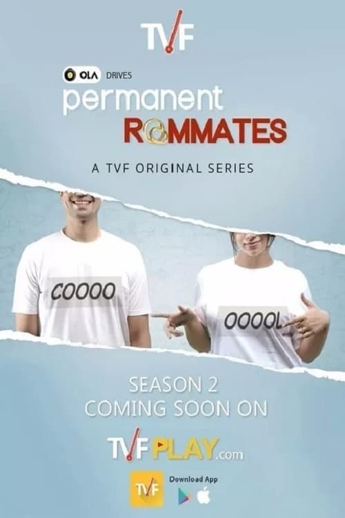 Permanent Roommates Hindi Dubbed Movie Poster (2014)