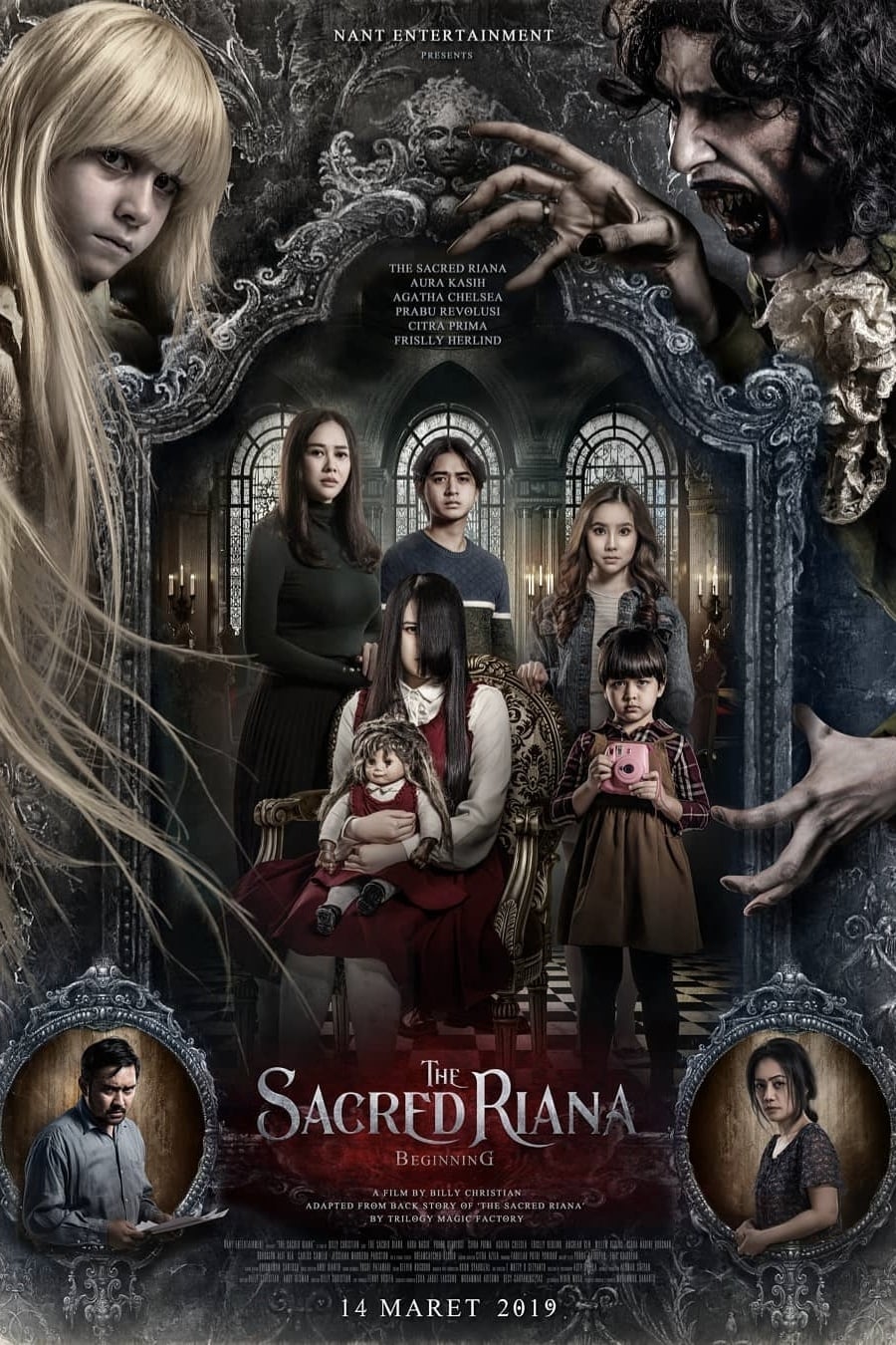 The Sacred Riana: Beginning Hindi Dubbed Movie Poster (2019)