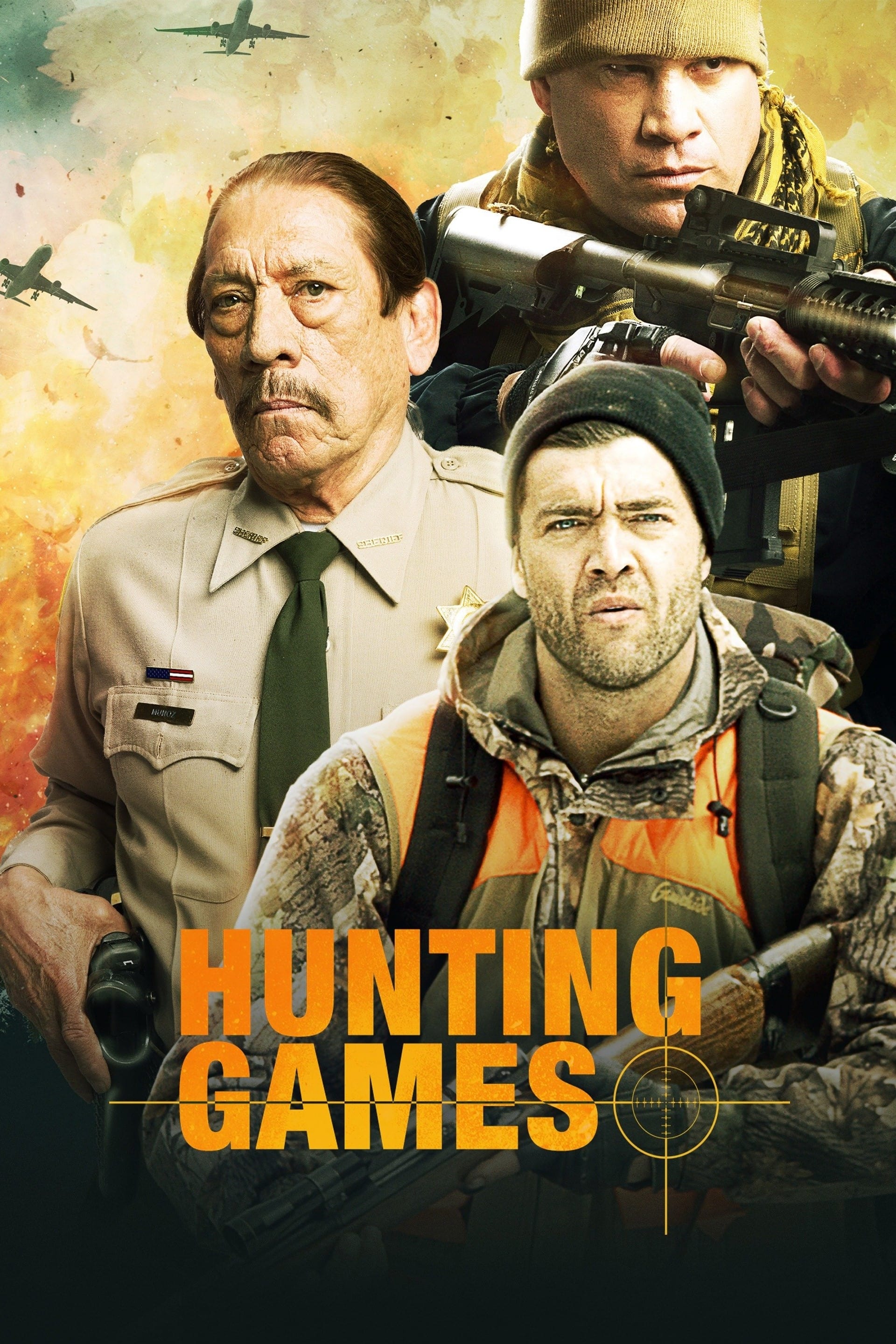 Hunting Games Hindi Dubbed Movie Poster (2023)
