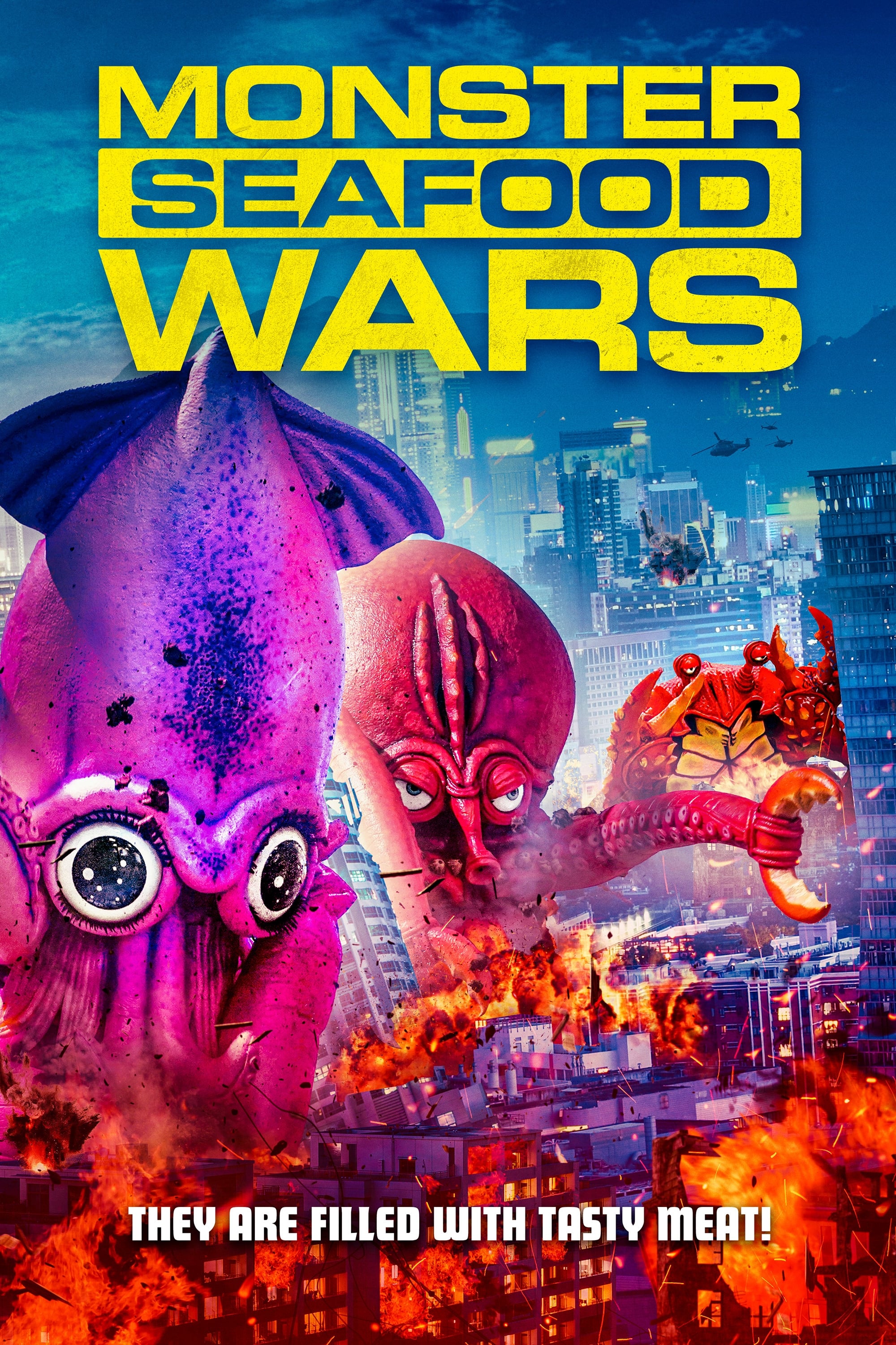 Monster SeaFood Wars Hindi Dubbed Movie Poster (2020)