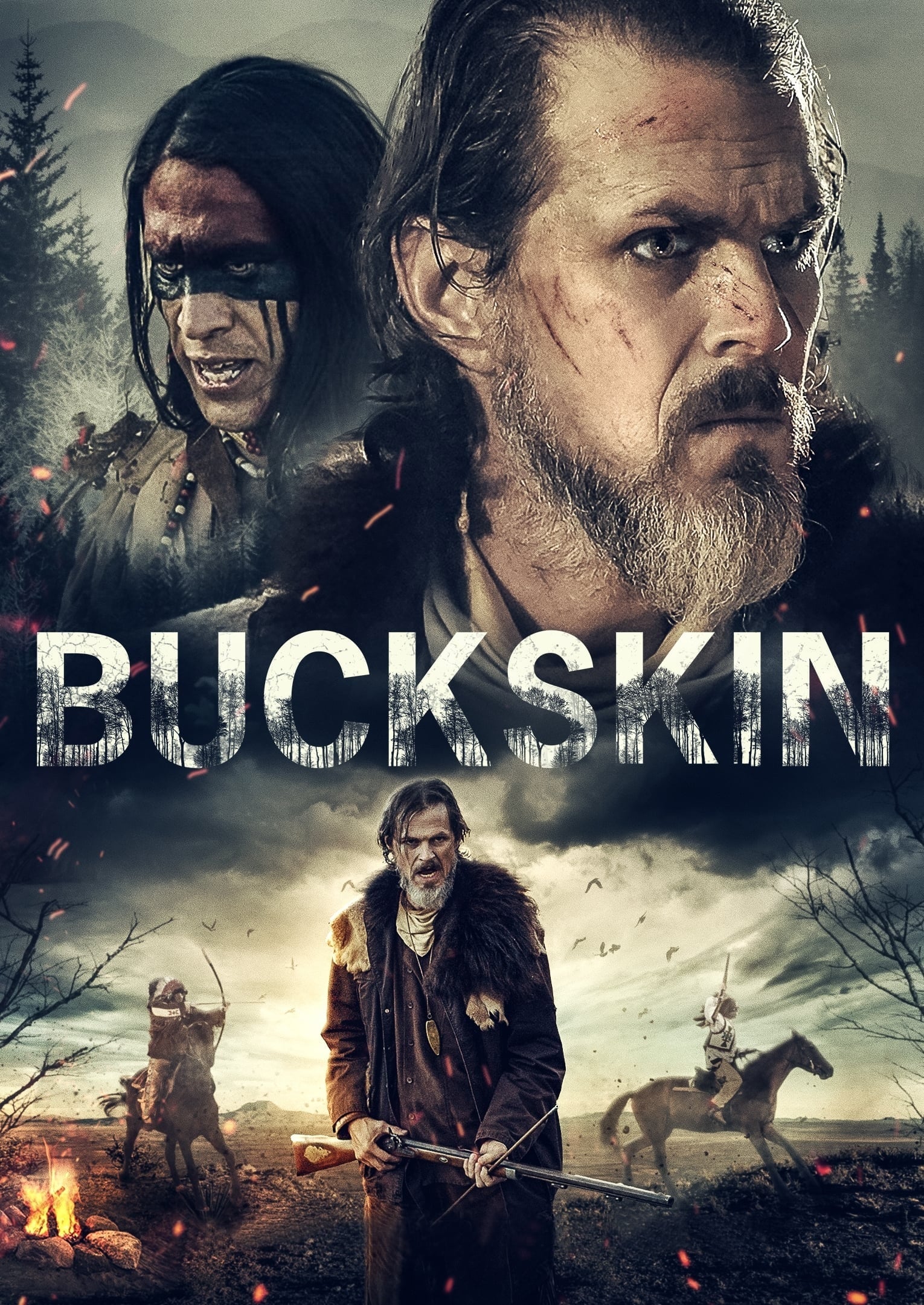 Buckskin Hindi Dubbed Movie Poster (2021)