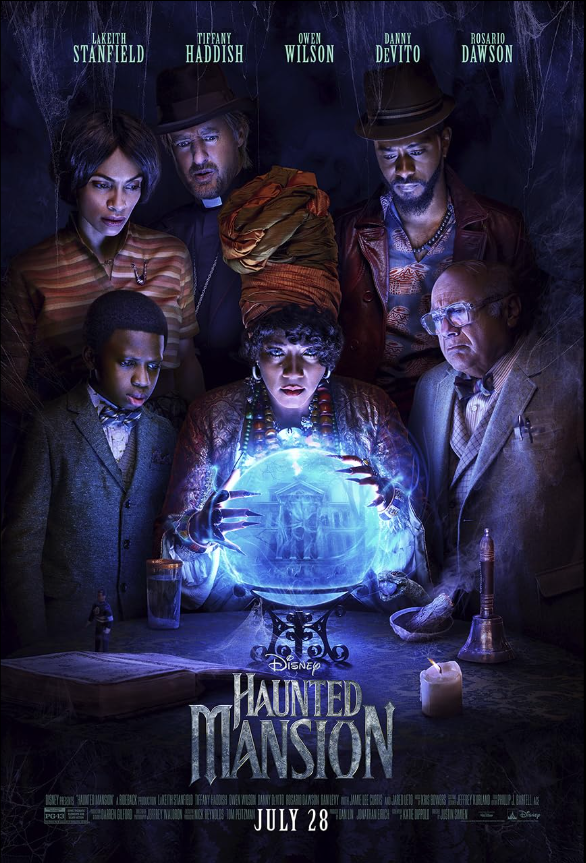 Haunted Mansion Hindi Dubbed Movie Poster (2023)
