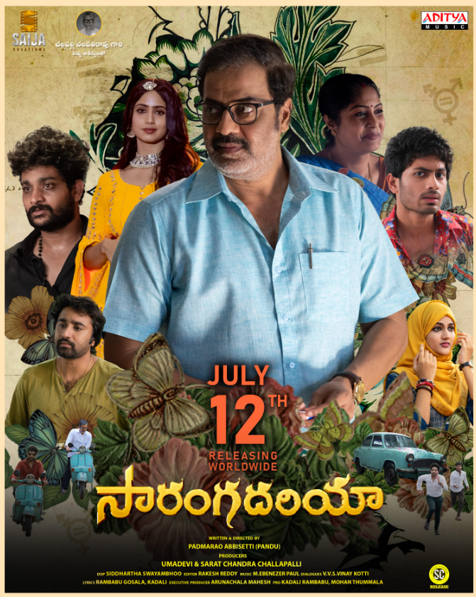 Sarangadhariya Hindi Dubbed Movie Poster (2024)