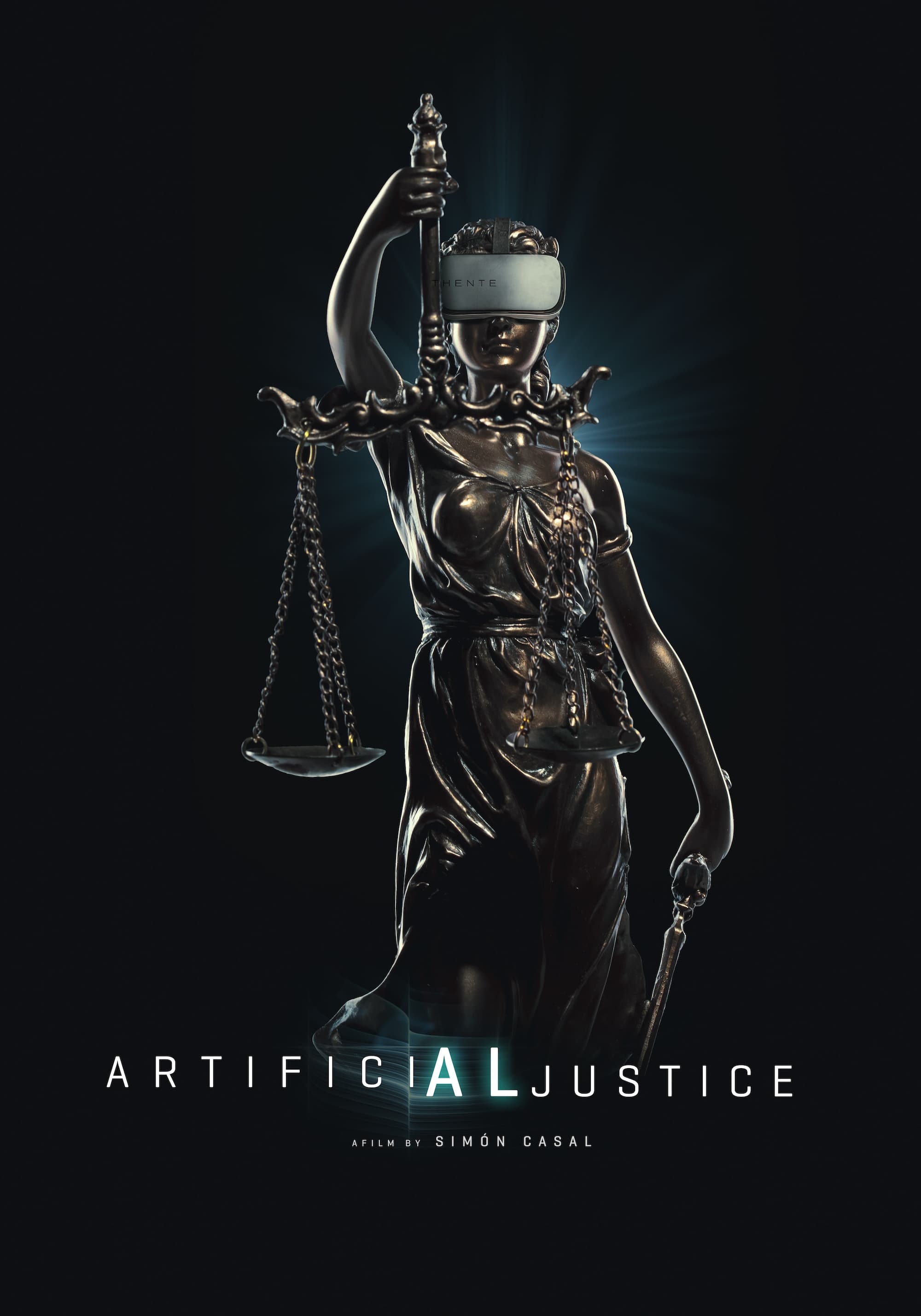 Artificial Justice Hindi Dubbed Movie Poster (2024)