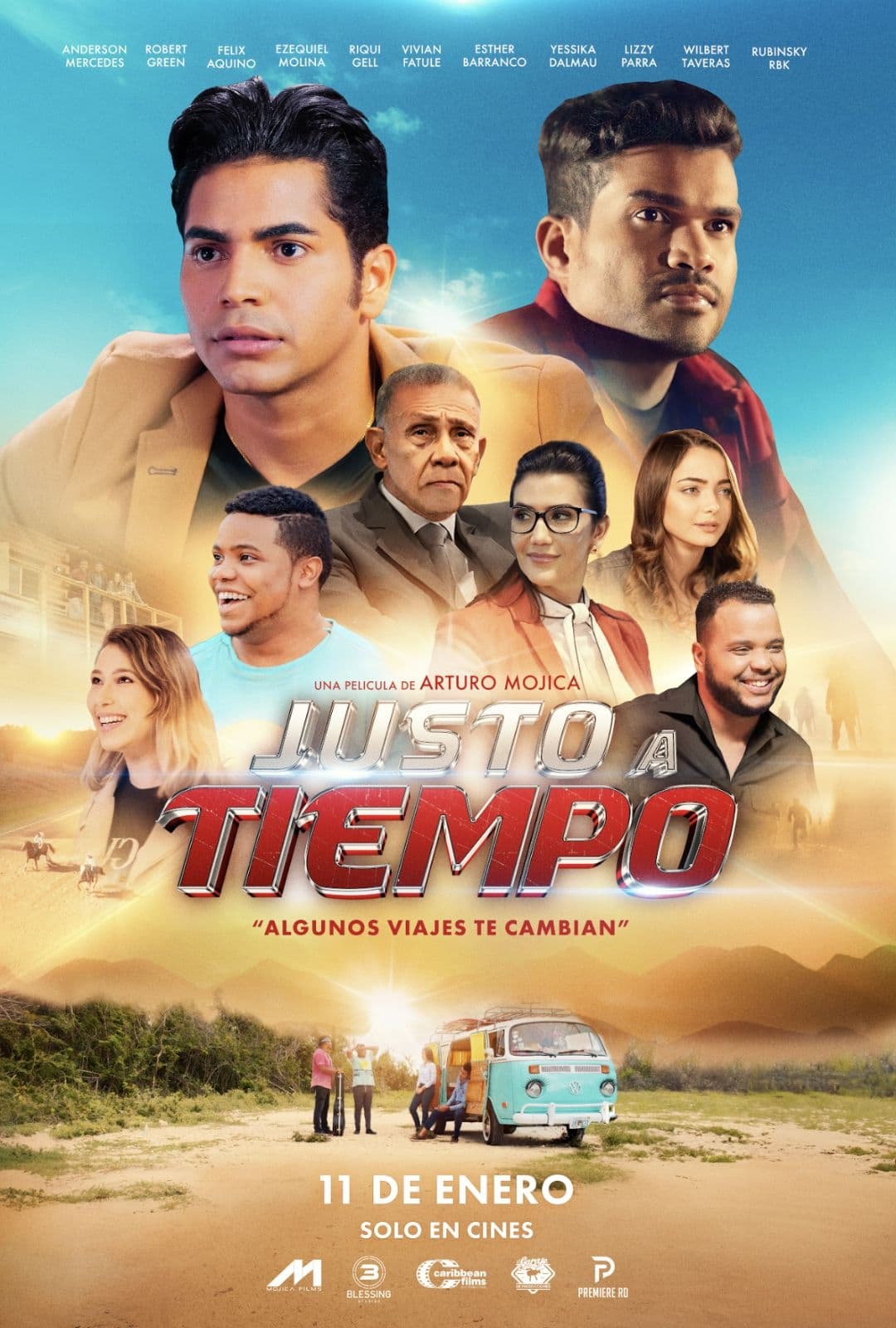 Justo a Tiempo Hindi Dubbed Movie Poster (2024)