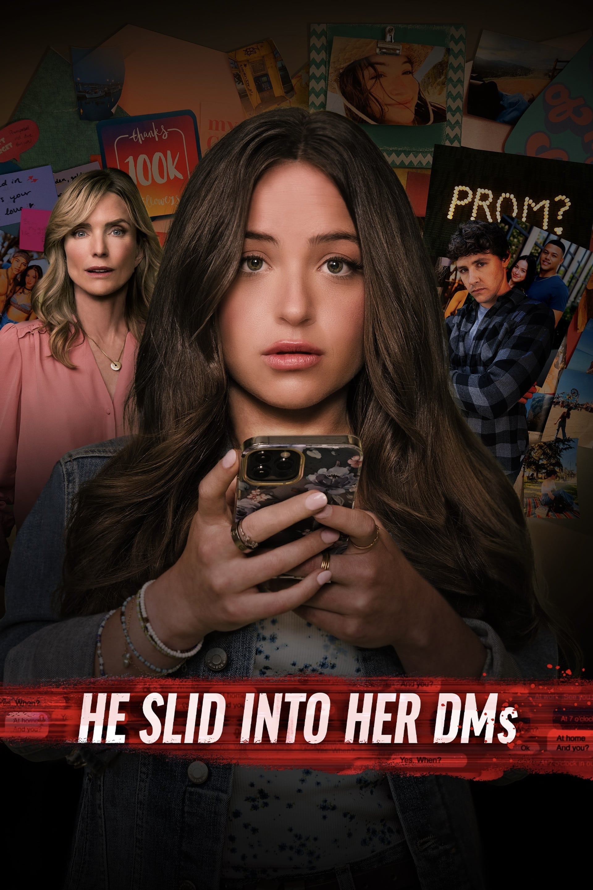 He Slid Into Her DMs Hindi Dubbed Movie Poster (2024)