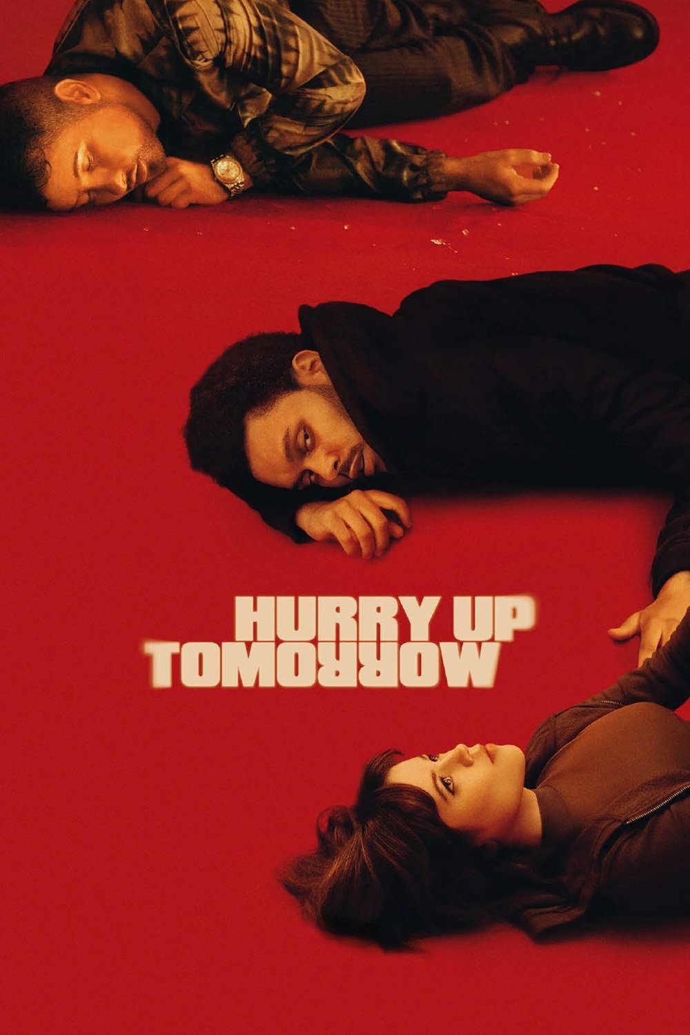 Hurry Up Tomorrow Hindi Dubbed Movie Poster (2025)