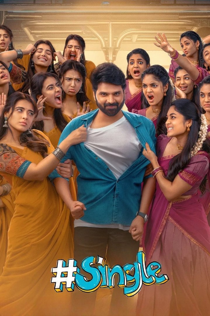 #Single Hindi Dubbed Movie Poster (2025)