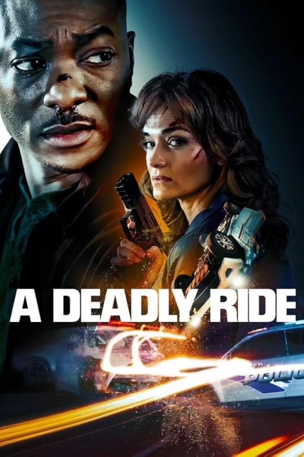 A Deadly Ride Hindi Dubbed Movie Poster (2025)