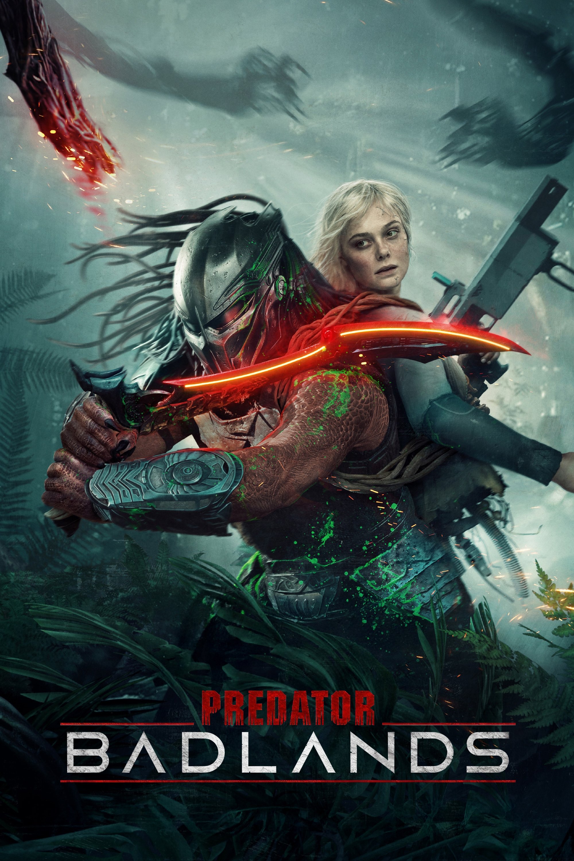 Predator: Badlands Hindi Dubbed Movie Poster (2025)