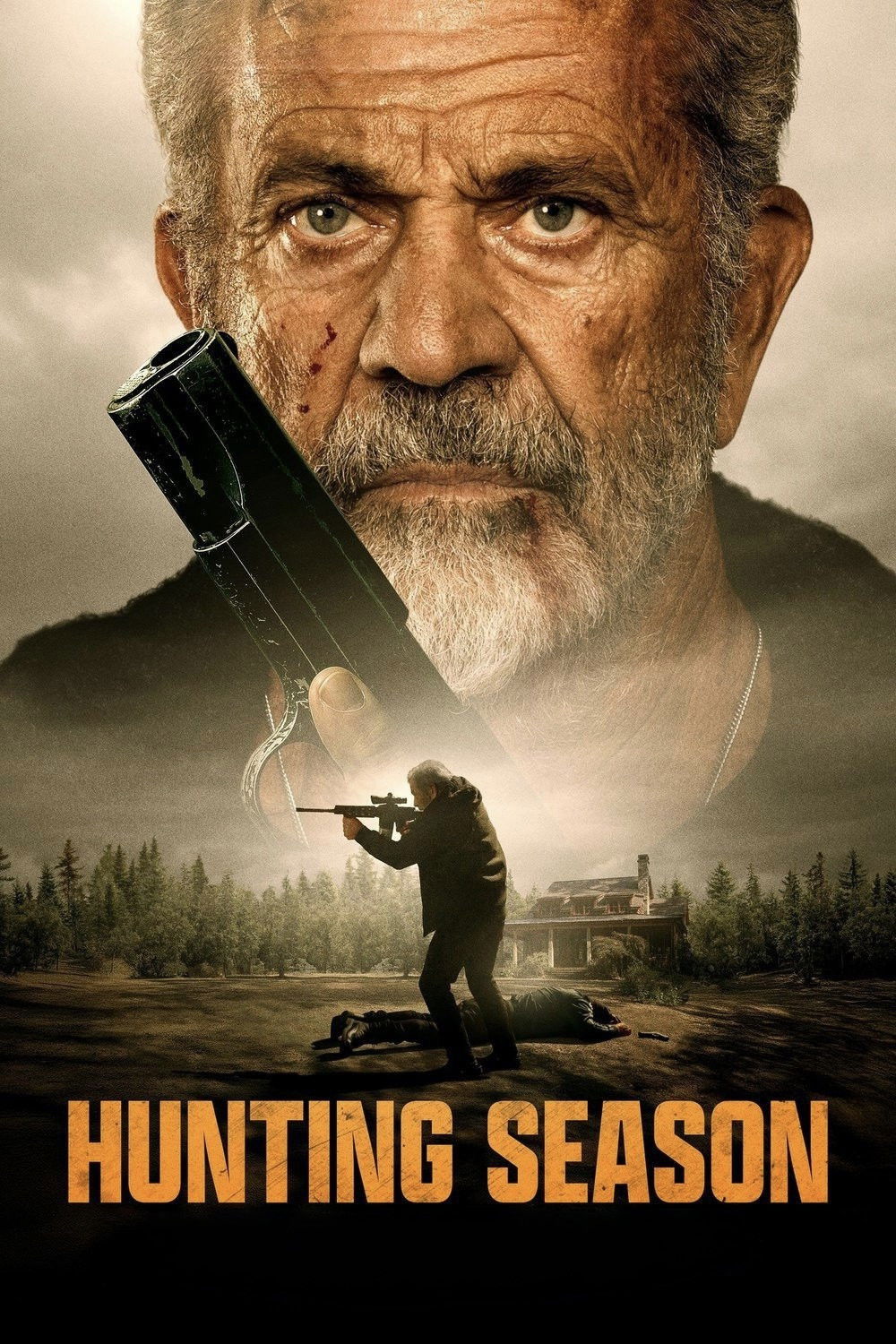Hunting Season Hindi Dubbed Movie Poster (2025)