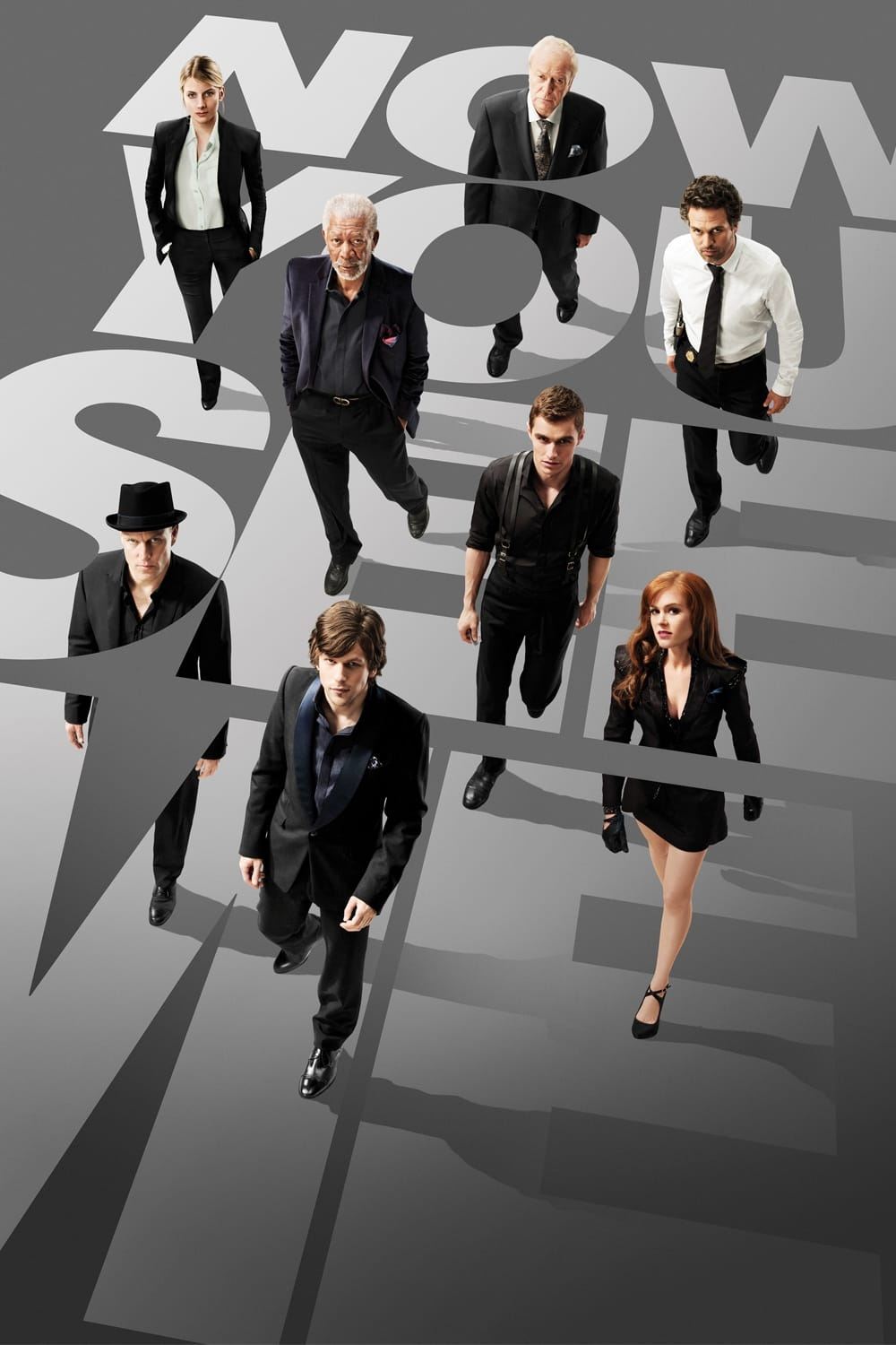 Now You See Me Hindi Dubbed Movie Poster (2013)
