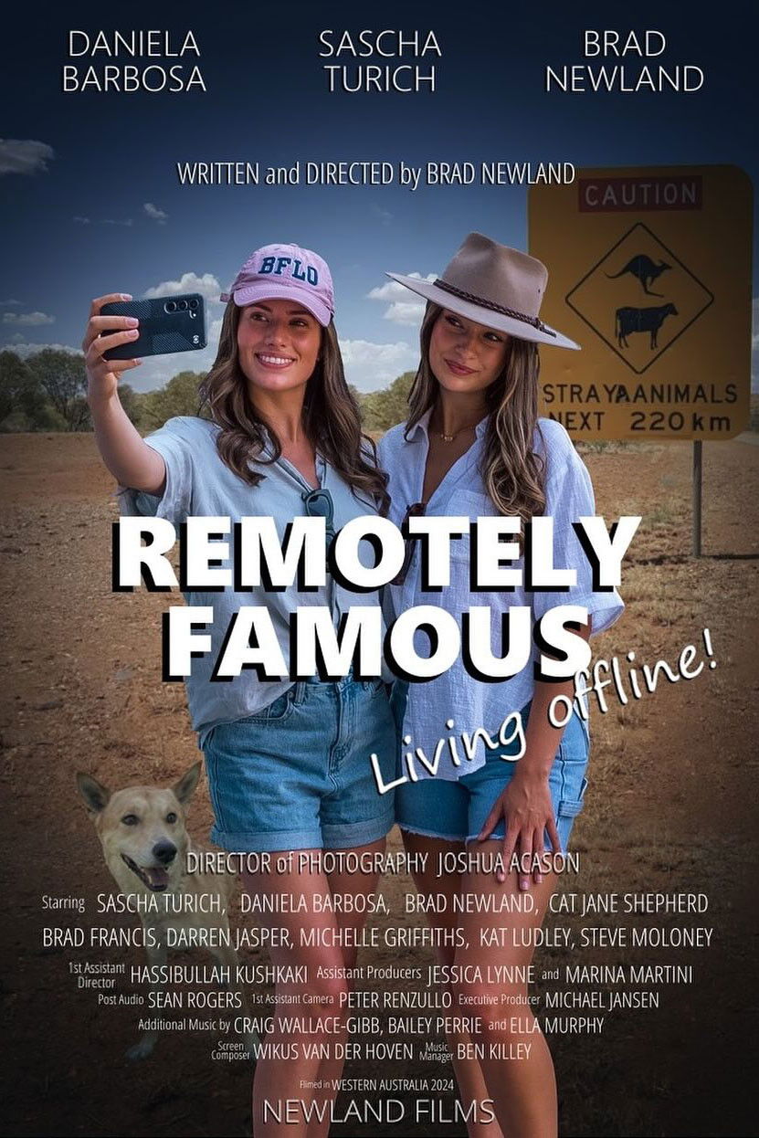 Remotely Famous Hindi Dubbed Movie Poster (2025)