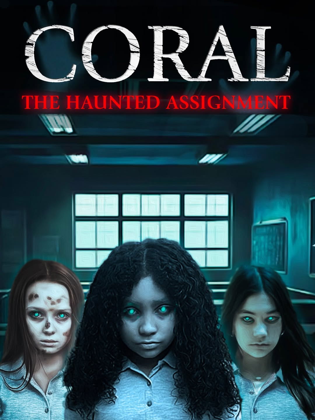 Coral: The Haunted Assignment Hindi Dubbed Movie Poster (2025)