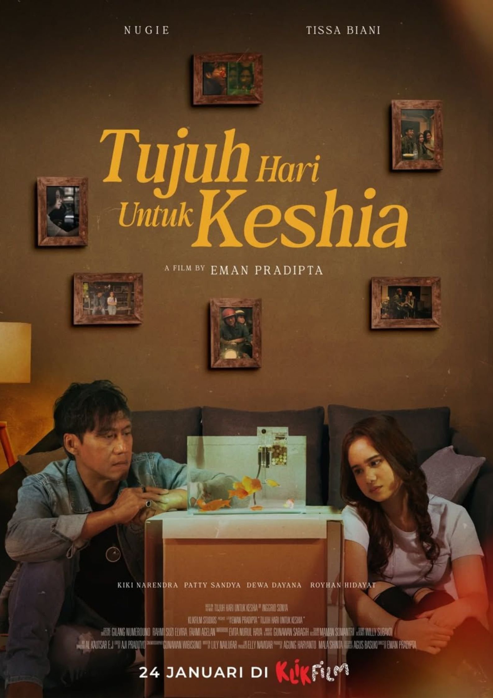 Tujuh Hari Untuk Keshia Hindi Dubbed Movie Poster (2025)
