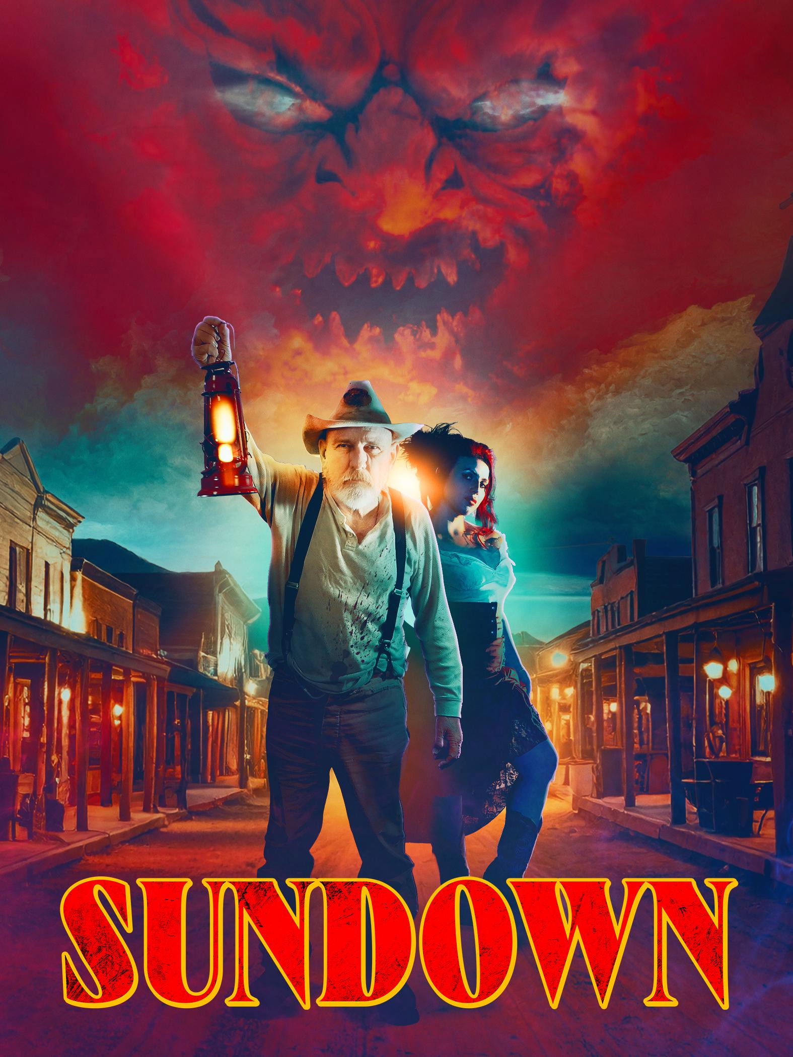 Sundown Hindi Dubbed Movie Poster (2025)